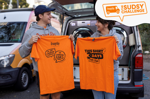 Making homelessness visible: Orange Sky The Sudsy Challenge